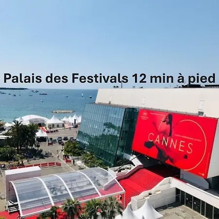 Cosy 2 Pieces-loggia-pasteur-rue D'antibes A1b272 * 戛纳